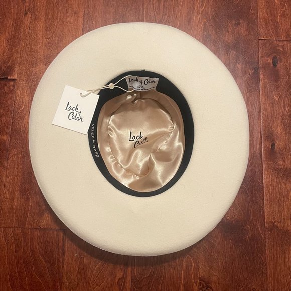 NWT Lack of Color Val Diamond in White - Size: L / Large / LG (59 CM) - Picture 4 of 7